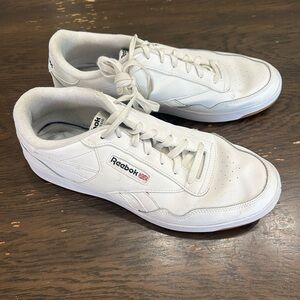 Reebok Men's Classic White Leather Sneakers